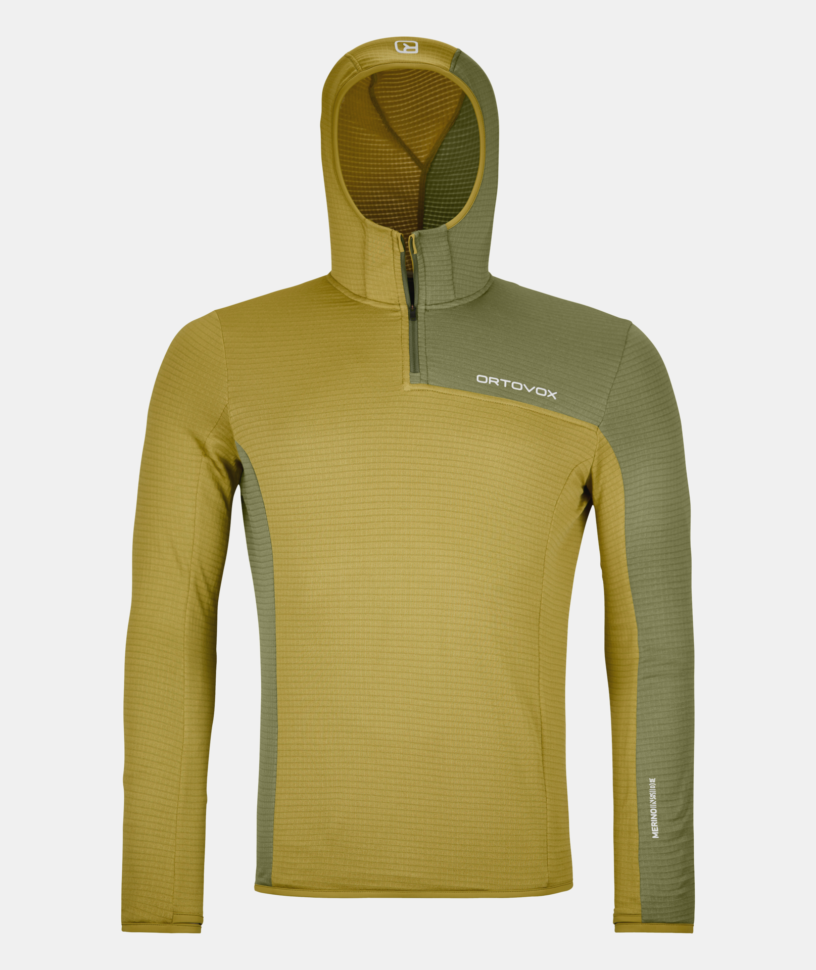 ORTOVOX FLEECE LIGHT GRID ZN HOODY M | Pullover | ORTOVOX